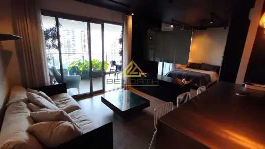 Apartamento com 1 Quarto para alugar, 65m² no Vila Nova Conceição, São Paulo