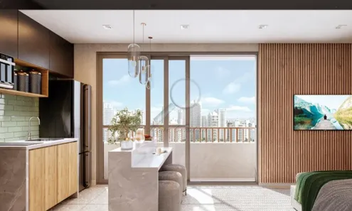 Apartamento com 1 Quarto à venda, 27m² no Jardim Paulista, São Paulo