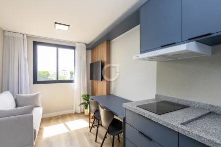 Apartamento com 1 Quarto para alugar, 26m² no Prado Velho, Curitiba