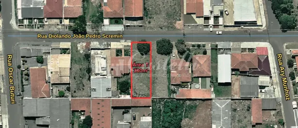 Lote/Terreno à venda, 360m² no Uvaranas, Ponta Grossa