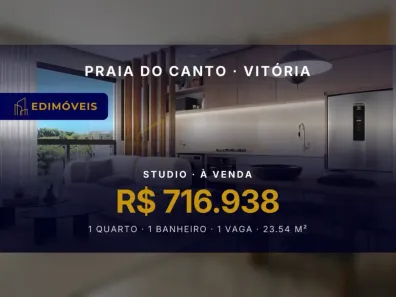 Apartamento com 1 Quarto à venda, 23m² no Praia do Canto, Vitória