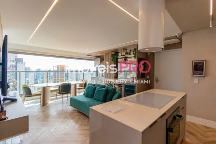 Apartamento com 2 Quartos para alugar, 74m² no Indianópolis, São Paulo