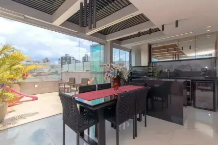 Cobertura com 3 Quartos para alugar, 200m² no Nova Suíssa, Belo Horizonte