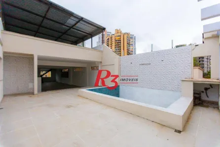 Imóvel Comercial para alugar, 467m² no Ponta da Praia, Santos