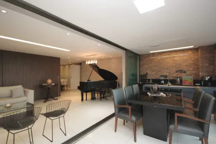 Apartamento com 3 Quartos para alugar, 201m² no Vila da Serra, Nova Lima