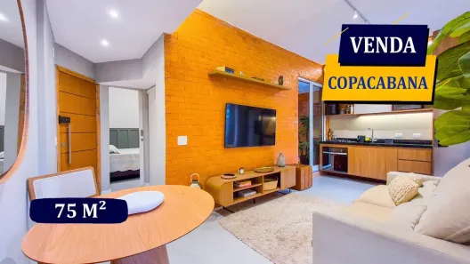 Apartamento com 2 Quartos à venda, 44m² no Copacabana, Rio de Janeiro