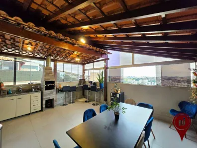 Cobertura com 3 Quartos para venda ou aluguel, 110m² no Buritis, Belo Horizonte