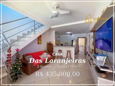 Casa com 2 Quartos à venda, 75m² no das Laranjeiras, Serra