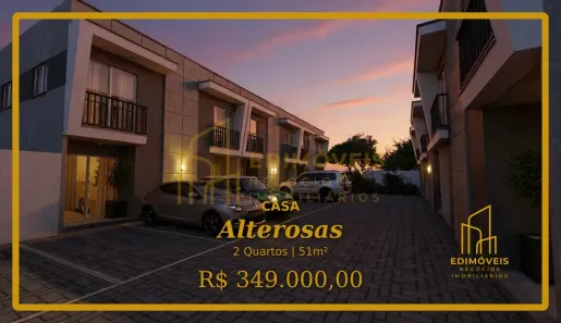 Casa com 2 Quartos à venda, 51m² no Alterosas, Serra