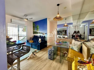 Apartamento com 2 Quartos à venda, 64m² no Pompéia, Santos