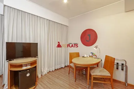 Flat com 1 Quarto à venda, 28m² no Indianópolis, São Paulo