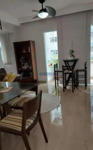 Apartamento com 2 Quartos à venda, 63m² no José Menino, Santos