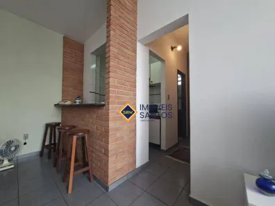 Apartamento com 1 Quarto à venda, 52m² no Gonzaga, Santos