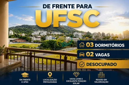 Apartamento com 3 Quartos à venda, 79m² no Saco dos Limões, Florianópolis