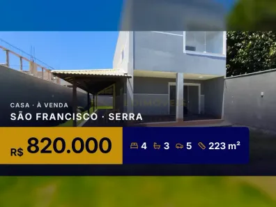 Casa com 4 Quartos à venda, 223m² no São Francisco, Serra