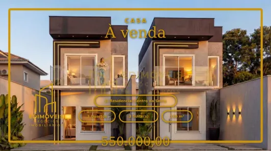 Casa com 3 Quartos à venda, 110m² no Residencial Centro da Serra, Serra