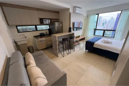 Apartamento com 1 Quarto à venda, 25m² no Boa Viagem, Recife