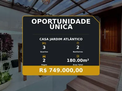 Casa com 3 Quartos à venda, 180m² no Jardim Atlântico, Serra