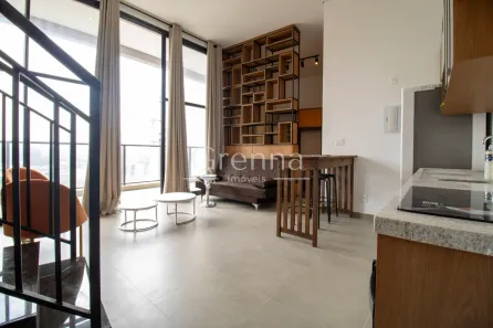 Apartamento com 1 Quarto para alugar, 70m² no Indianópolis, São Paulo