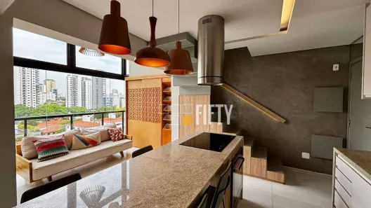 Apartamento com 1 Quarto para alugar, 80m² no Vila Olímpia, São Paulo