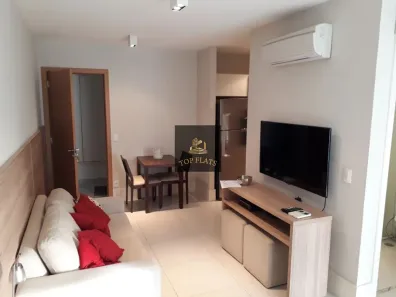 Flat com 1 Quarto para alugar, 38m² no Itaim Bibi, São Paulo