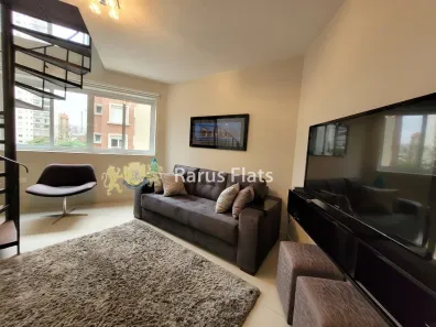 Flat com 1 Quarto para alugar, 50m² no Vila Nova Conceição, São Paulo
