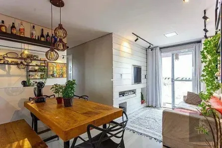 Apartamento com 3 Quartos à venda, 58m² no Vila Homero Thon, Santo André