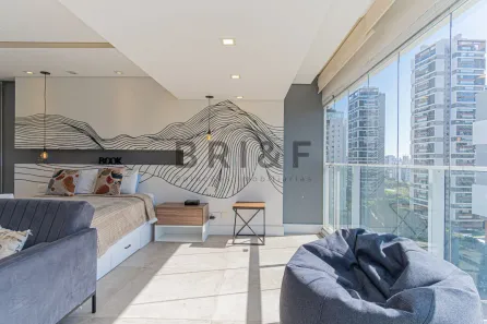 Apartamento com 1 Quarto à venda, 41m² no Cidade Monções, São Paulo