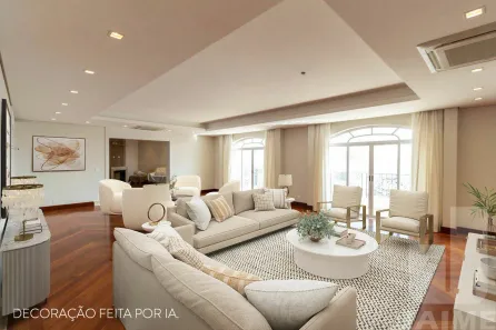 Apartamento com 4 Quartos para alugar, 455m² no Higienópolis, São Paulo