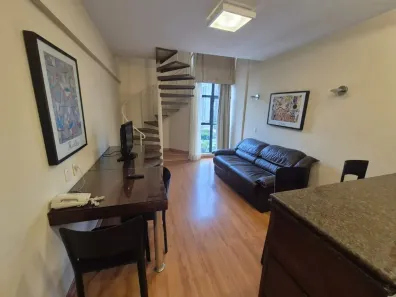 Apartamento com 1 Quarto para alugar, 48m² no Savassi, Belo Horizonte