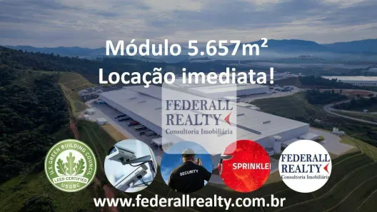 Galpão/Depósito/Armazém para alugar, 5657m² no da Roseira, Extrema