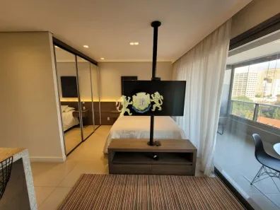 Flat com 1 Quarto para alugar, 46m² no Pinheiros, São Paulo