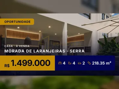 Casa com 4 Quartos à venda, 218m² no Morada de Laranjeiras, Serra