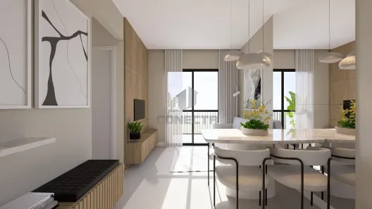 Apartamento com 2 Quartos à venda, 49m² no Santa Mônica Popular, Vila Velha