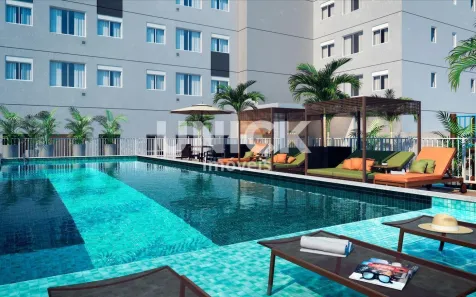 Apartamento com 1 Quarto à venda, 34m² no Santo Amaro, São Paulo
