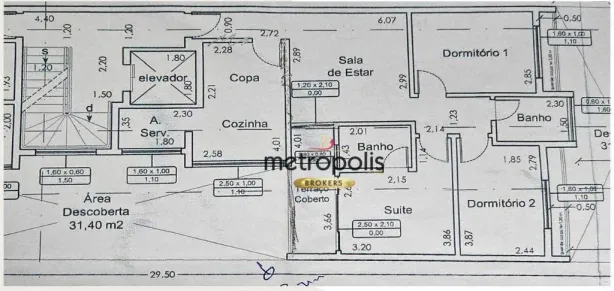 Apartamento com 3 Quartos à venda, 89m² no Olímpico, São Caetano do Sul