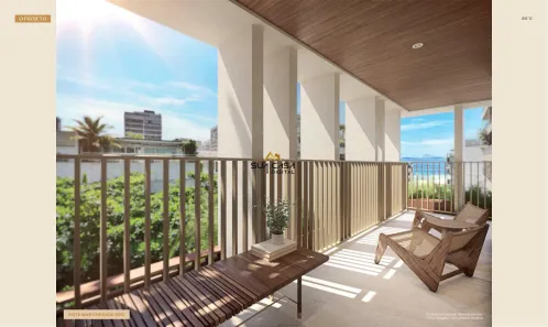 Apartamento com 2 Quartos à venda, 20m² no Leblon, Rio de Janeiro