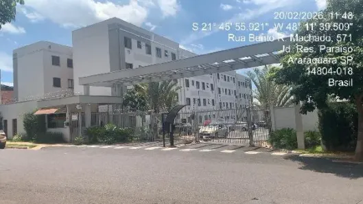 Apartamento com 2 Quartos à venda, 43m² no Jardim Residencial Paraíso, Araraquara