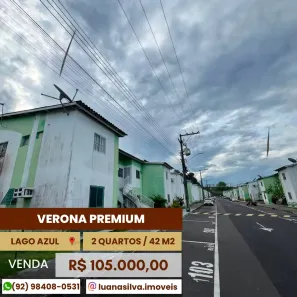 Apartamento com 2 Quartos à venda, 42m² no Lago Azul, Manaus