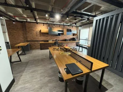 Sala Comercial para alugar, 138m² no Santa Paula, São Caetano do Sul