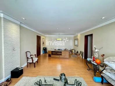 Apartamento com 3 Quartos à venda, 142m² no Ponta da Praia, Santos