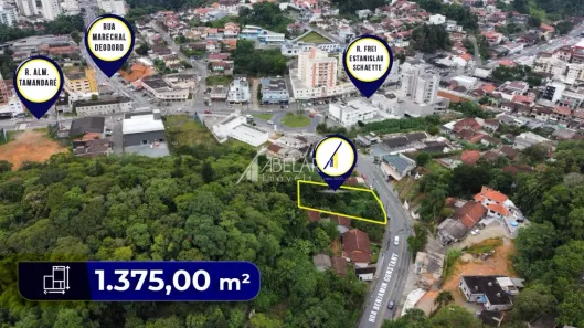 Lote/Terreno à venda, 120m² no Vila Nova, Blumenau