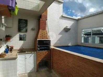 Cobertura com 3 Quartos à venda, 149m² no Marapé, Santos