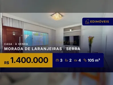 Casa com 3 Quartos à venda, 105m² no Morada de Laranjeiras, Serra