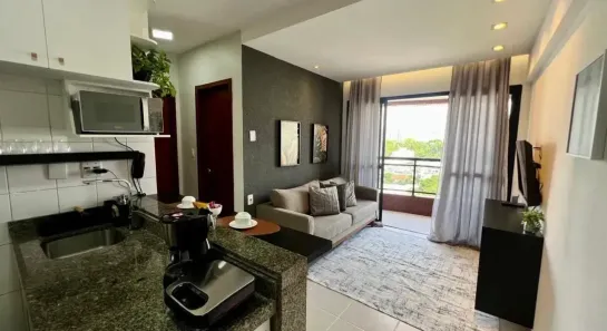 Apartamento com 2 Quartos para alugar, 55m² no Nazaré, Belém