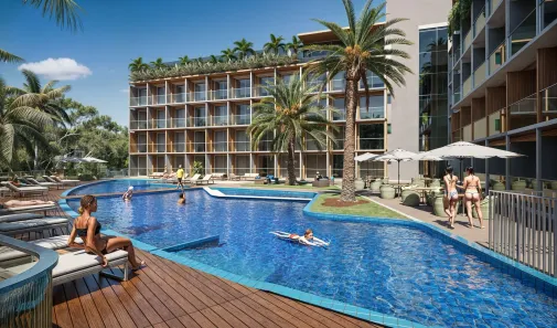 Apartamento com 1 Quarto à venda, 22m² no Porto de Galinhas, Ipojuca
