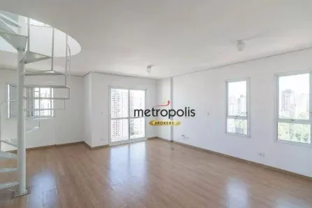 Cobertura com 3 Quartos para venda ou aluguel, 150m² no Jardim, Santo André