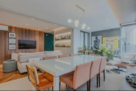 Apartamento com 3 Quartos à venda, 131m² no Cidade Monções, São Paulo