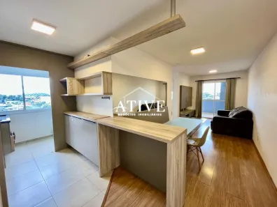 Apartamento com 2 Quartos para alugar, 65m² no Nossa Chácara, Gravataí