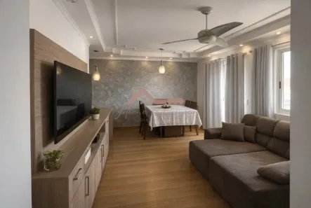 Apartamento com 3 Quartos à venda, 70m² no Vila São Francisco, Hortolândia